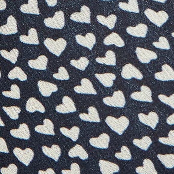 Free People Cassie Heart Printed Bralette Black - Picture 13 of 16